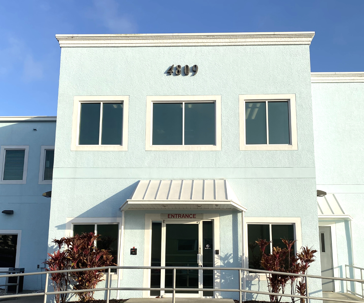 The defy medical Tampa clinic building in Tampa, Florida
